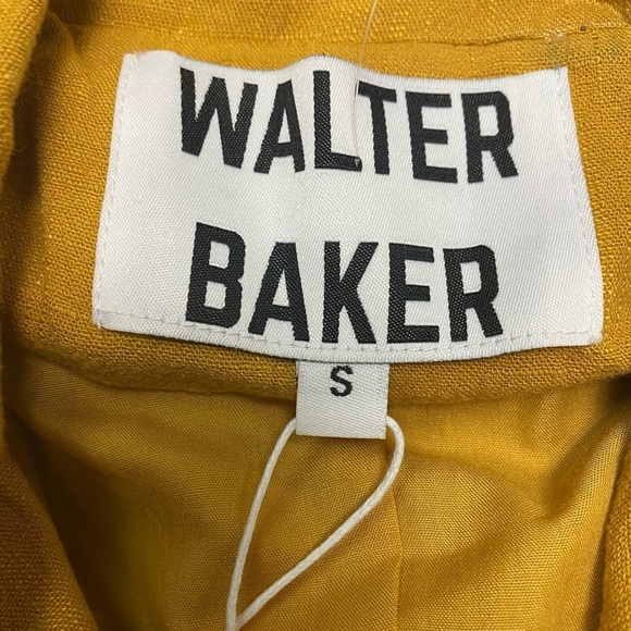 Walter Baker | Roger Double Breasted Jacket Mustard Size S - Picture 5 of 9